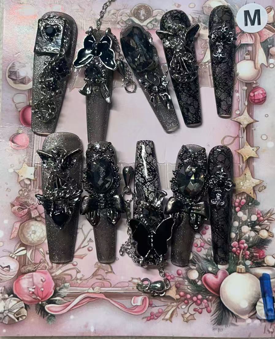 1 Alluring Lace Nail Handmade Craft