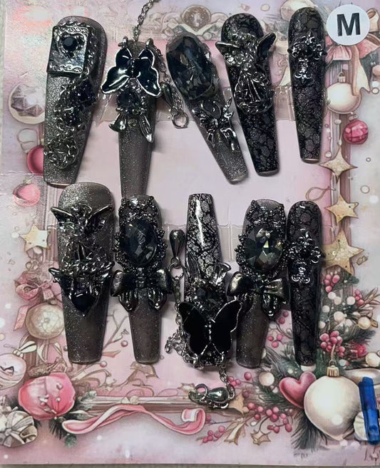 1 Alluring Lace Nail Handmade Craft