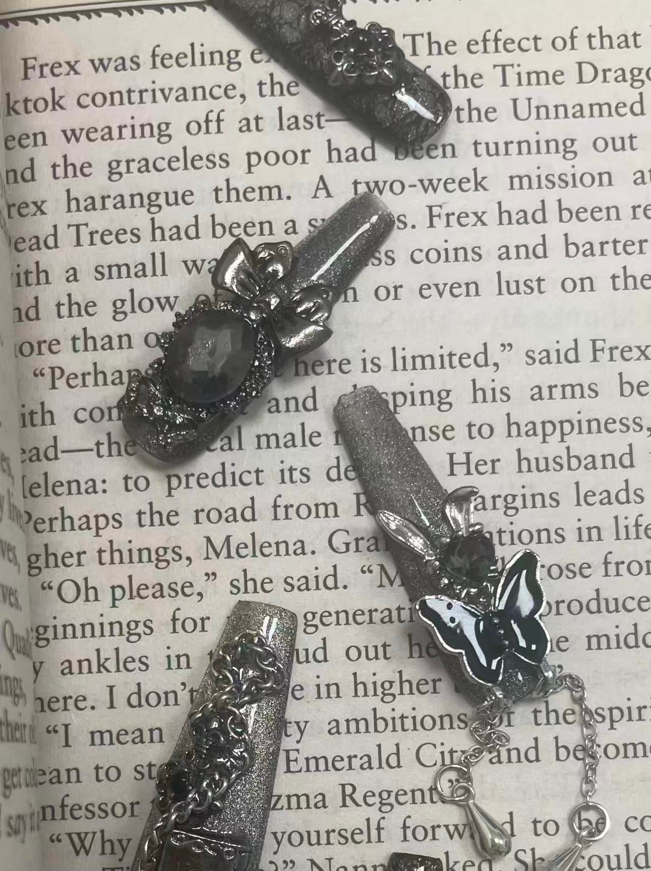 1 Alluring Lace Nail Handmade Craft